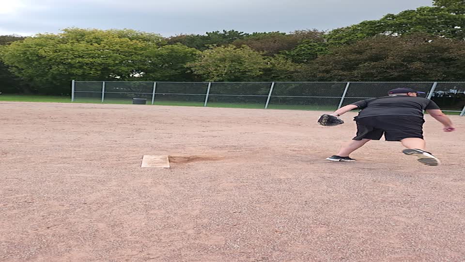 Follow-through pitching — Follow-through