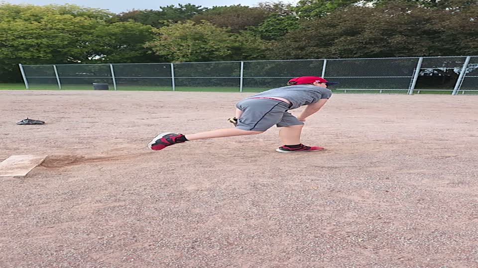 Follow-through pitching — Follow-through